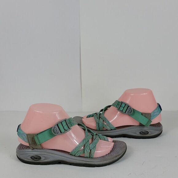 Chaco ZX/2 Classic Women's Green Sandals - Picture 3 of 11